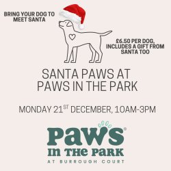 Santa Paws at Paws in The Park