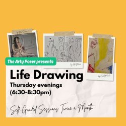 Life Drawing (Thursday evenings) at Juice Studios