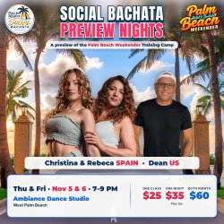 Social Bachata Preview nights WPB