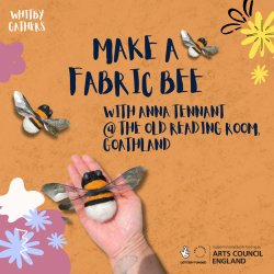 FULLY BOOKED Make a Fabric Bee @ The Old Reading Room, Goathland