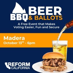 Barbeque, Beer, & Ballots - Madera