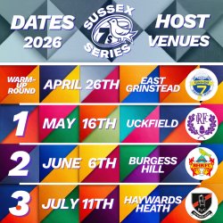 TEAM ENTRY Sussex 7s Series 2026 - INDIVIDUAL DATES