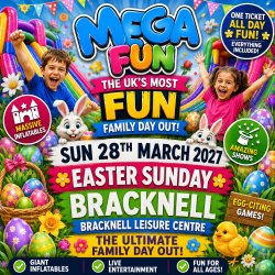 Bracknell Mega Fun  - Sun 28th Mar Easter Weekend
