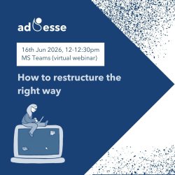 How to restructure the right way