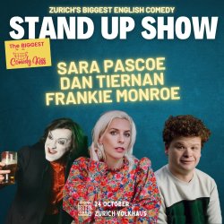 The Biggest Comedy Kiss with Sara Pascoe, Dan Tiernan and Frankie Monroe
