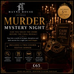 Can you catch the killer before dessert? An Interactive Christmas Murder Mystery