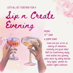 Sip and Create Evening