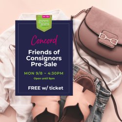 Friends of Consignors VIP Entry