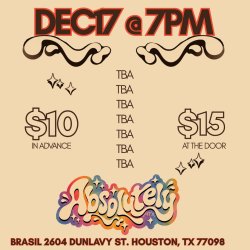 Absolutely HTX December Showcase