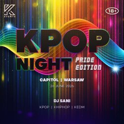 OfficialKEvents | WARSAW: KPOP & KHIPHOP Night in June 🌈 PRIDE EDITION 🌈