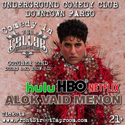 Comedy in the Cellar - ALOK / Eat Pray Leave Tour
