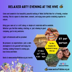 Relaxed Arty Evening at The Hive