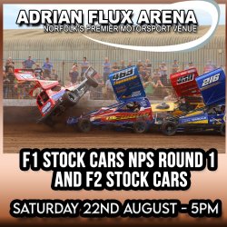 Saturday Shootout F1 Stock Cars NPS Round 1 and F2 Stock Cars