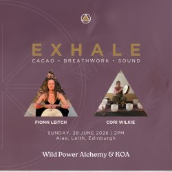 EXHALE | Cacao • Breathwork • Sound (Edinburgh)