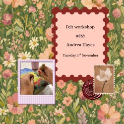 Felting Workshop with Andrea Hayes