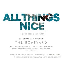 All Things Nice - THE DECKING PARTY | Saturday 22nd August 2026