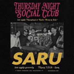 Thursday Night Social Club - Saru @ Radio Bean