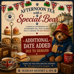 Afternoon Tea with a Special Bear - North Wales