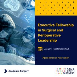 KHP Executive Fellowship in Surgical and Perioperative Leadership 2027: Information session