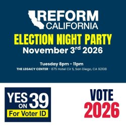 Reform California Election Night Party