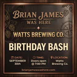 Brian James Birthday Bash