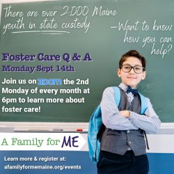 September Foster Care/Adoption Zoom Q&A Session