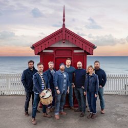 Saltburn Smugglers a vibrant modern day Shanty group at Staithes Art Festival Saturday 12th September 7.30pm