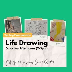 Life drawing at Juice Studios (Saturday Afternoons)