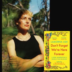 Lamorna Ash with book 'Don't Forget...'