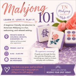 Mahjong 101 in Kingsport