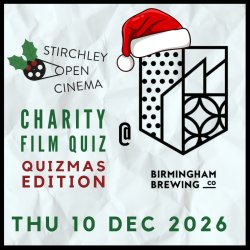 QUIZMAS Charity Film Quiz at Birmingham Brewing Co.