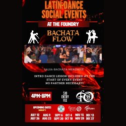 Latin Dance Social with Bachata Flow at The Foundry!