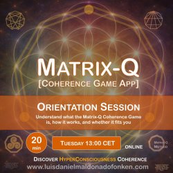 Matrix-Q Coherence Game App - Orientation Session