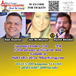 North Country Comedy at High Falls Cafe