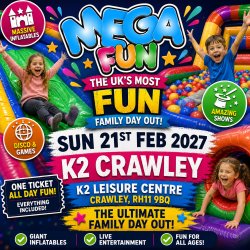 Crawley Mega Fun Day - Sun 21st Feb