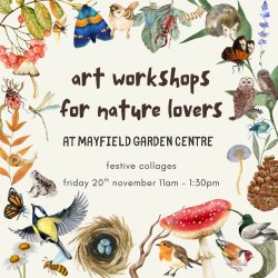 Art Workshops for Nature Lovers: Festive Collages