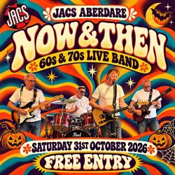 🎃 NOW & THEN – 60s & 70s Live Band | Halloween Night | FREE ENTRY