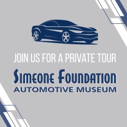 Private Group Tour: Simone Foundation Automotive Museum