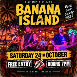 🍌🏝️ BANANA ISLAND LIVE AT JACS