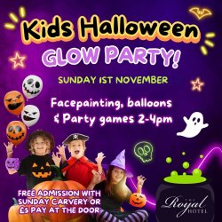 Kids Halloween Glow Party