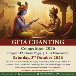 Chinmaya Mission UK - Gītā Chanting Competition 2026
