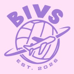 Brighton International Volley School X Trans Pride Brighton and Hove Logos in dark-grey and white