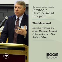 Co-operatives and Mutuals Strategic Development Program