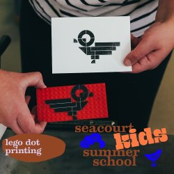 Seacourt Kids! Lego dot printing
