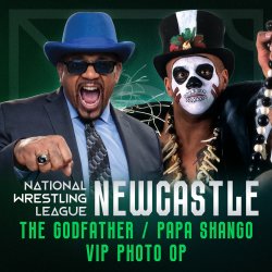 The Godfather & Papa Shango VIP photo op