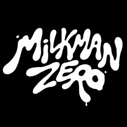 MILKMAN ZERO title treatment
