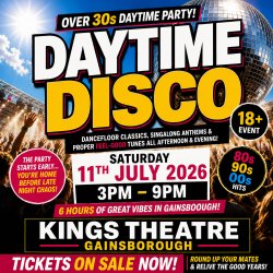 🪩DAYTIME DISCO: OVER 30s PARTY