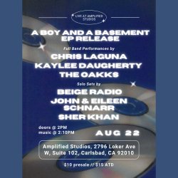 Chris Laguna: A Boy and a Basement EP Release Show