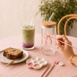 Paint, Snack N Sip - Iced Coffee Jar (Cheltenham)