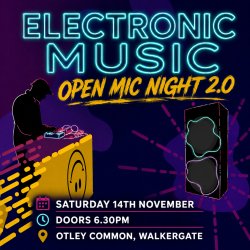 Electronic Music Open Mic Night 2.0